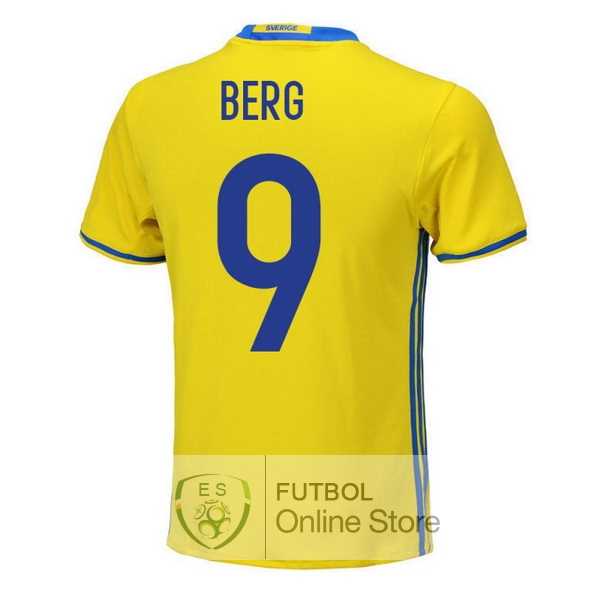 Camiseta Berg Suecia 2018 Primera