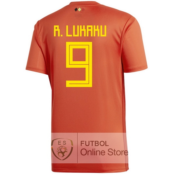 Camiseta R.lukaku Belgica 2018 Primera