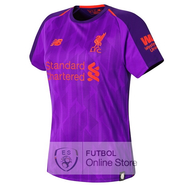 Camiseta Liverpool Mujer 18/2019 Segunda Camiseta Liverpool Mujer 18/2019 Segunda