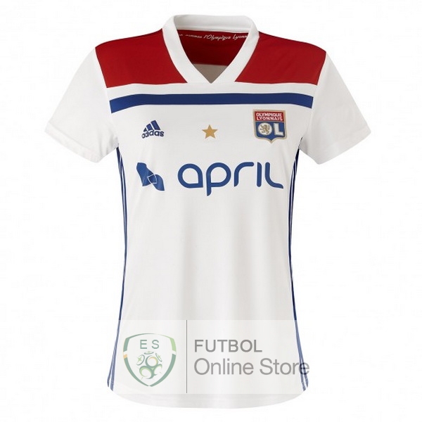 Camiseta Lyon Mujer 18/2019 Primera Camiseta Lyon Mujer 18/2019 Primera