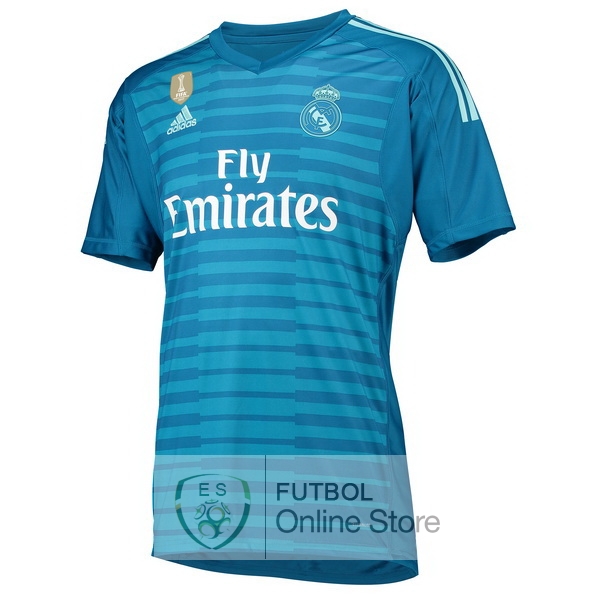 Camiseta Real Madrid 18/2019 Portero Segunda