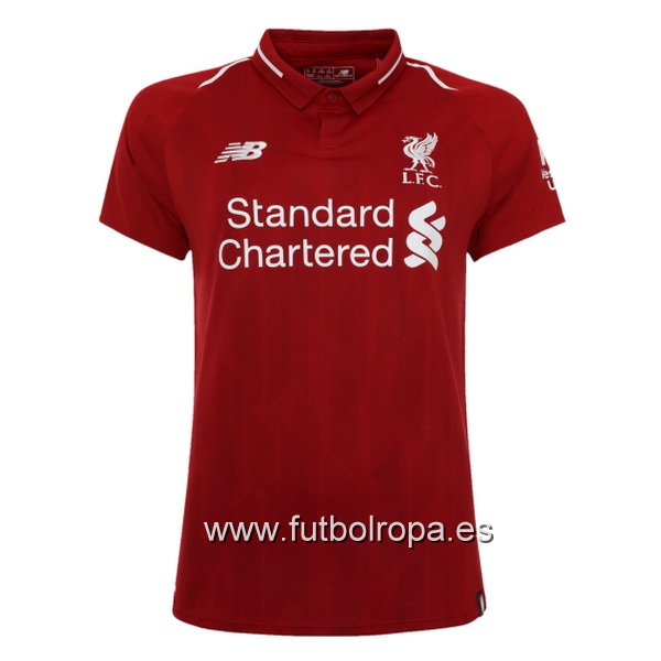 Camiseta Liverpool Mujer 18/2019 Primera