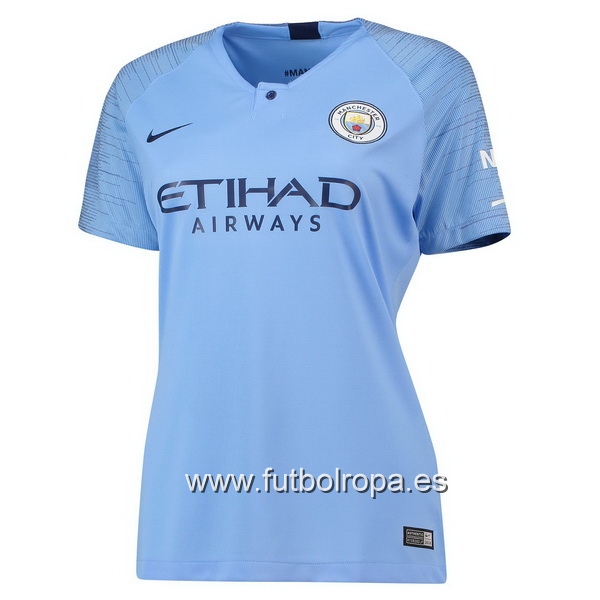 Camiseta Manchester city Mujer 18/2019 Primera