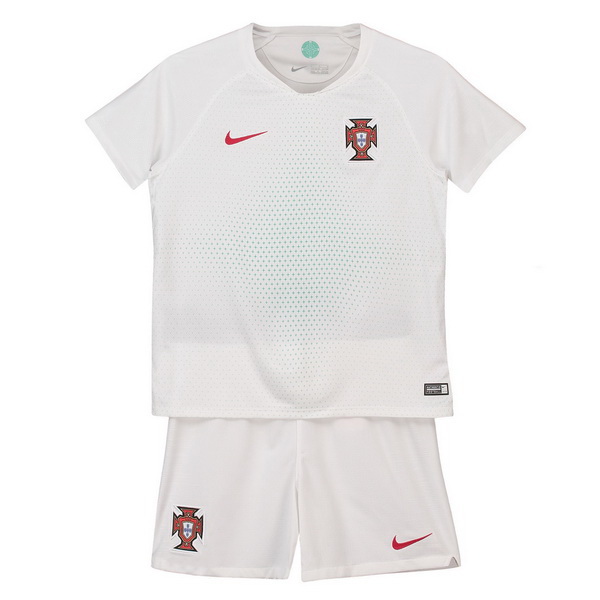 Camiseta Portugal Ninos 2018 Segunda