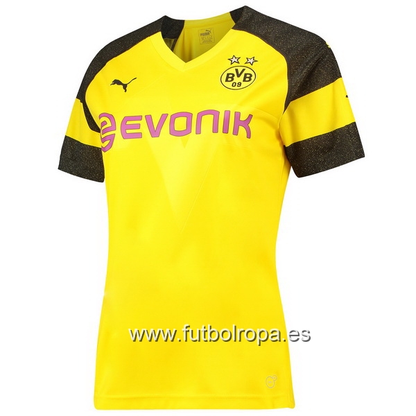 Camiseta Borussia Dortmund Mujer 18/2019 Primera