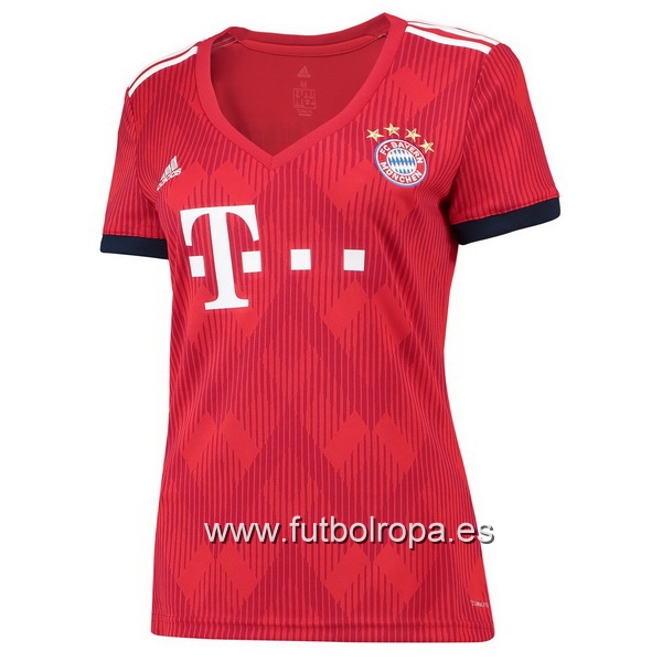 Camiseta Bayern Munich Mujer 18/2019 Primera