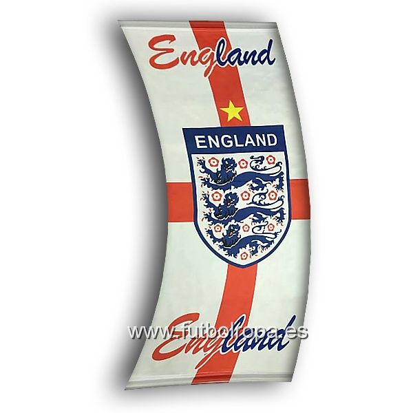 Bandera Futbol Inglaterra Blanco