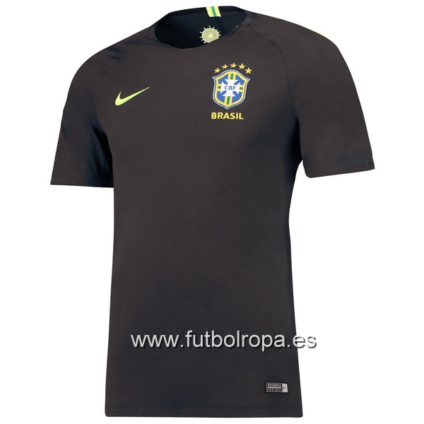 Camiseta Brasil 2018 Portero Negro