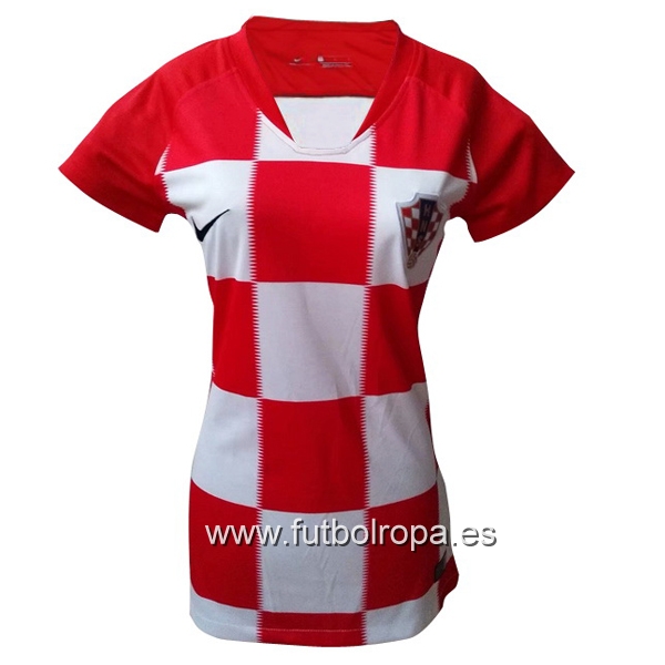 Camiseta Croacia Mujer 2018 Primera