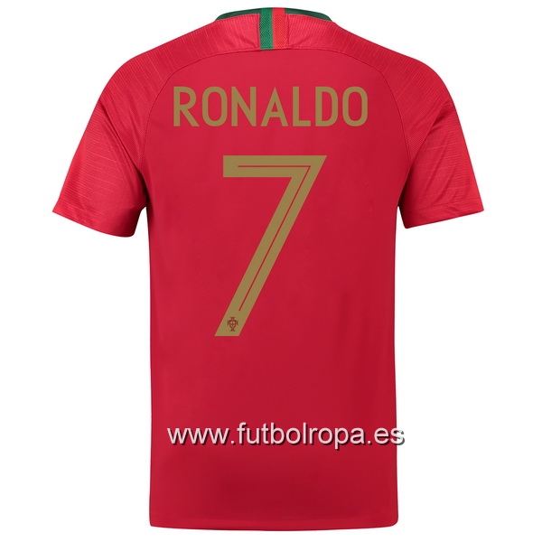 Camiseta Portugal Ronaldo 2018 Primera