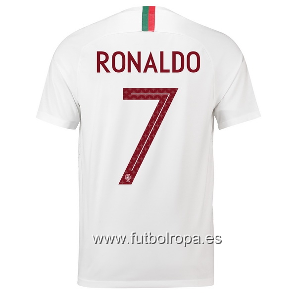 Camiseta Portugal Ronaldo 2018 Segunda