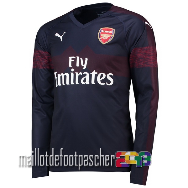 Camiseta Arsenal 18/2019 Manga Larga Segunda