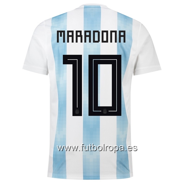 Camiseta Argentina Maradona 2018 Primera