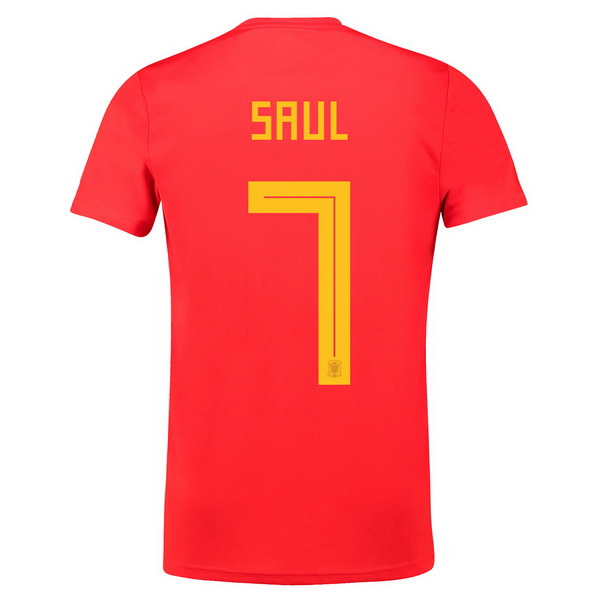 Camiseta Espana Saul 2018 Primera