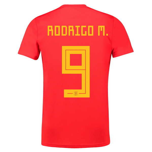 Camiseta Espana Rodrigo-M. 2018 Primera