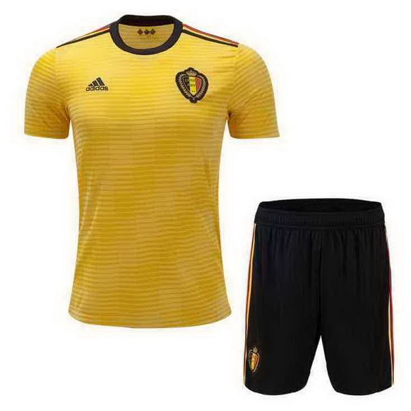 Camiseta Belgica Ninos 2018 Segunda