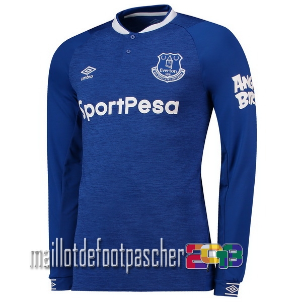 Camiseta Everton 18/2019 Manga Larga Primera