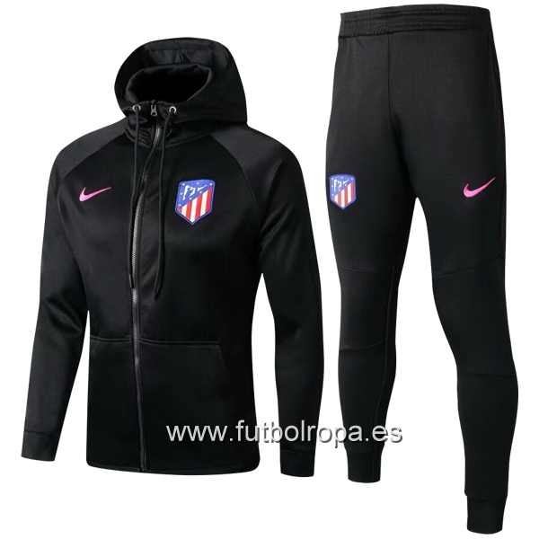 2017/18 Negro Marino Chaqueta Ensemble Complet Atlético Madrid 2017/18 Negro Marino Chaqueta Ensemble Complet Atlético Madrid