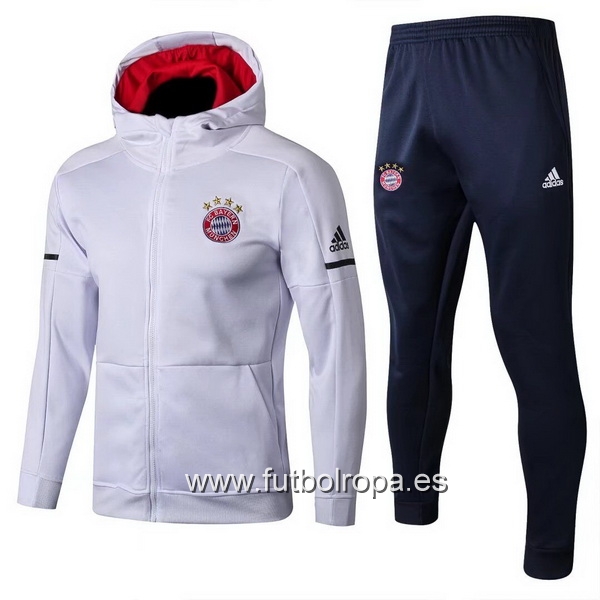 2017/18 Blanco Rojo Chaqueta Ensemble Complet Bayern Munich 2017/18 Blanco Rojo Chaqueta Ensemble Complet Bayern Munich