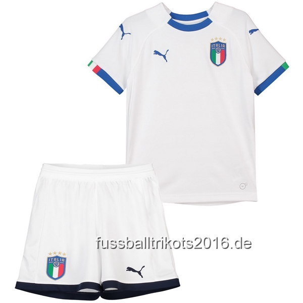 Camiseta Italia Ninos 2018 Segunda