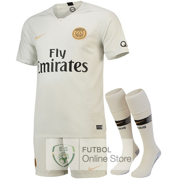 Camiseta Paris Saint Germain 18/2019 Segunda (Pantalones+Calcetines)