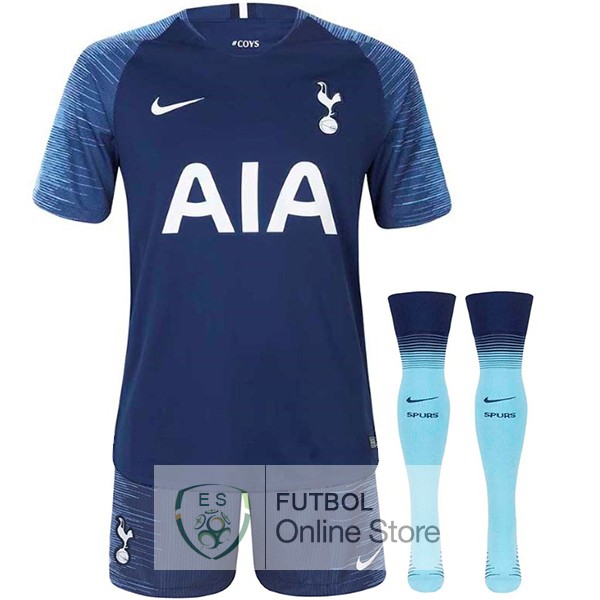 Camiseta Tottenham Hotspur 18/2019 Segunda (Pantalones+Calcetines)