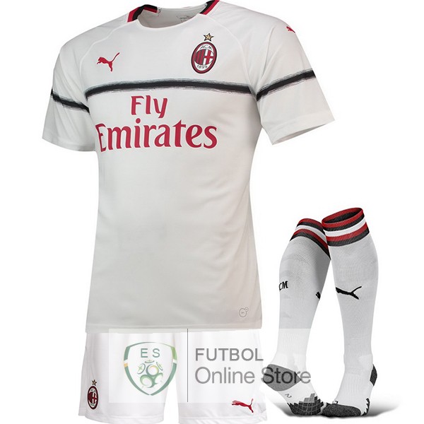 Camiseta AC Milan 18/2019 Segunda (Pantalones+Calcetines)