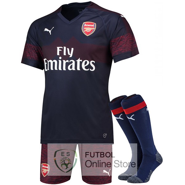Camiseta Arsenal 18/2019 Segunda (Pantalones+Calcetines)