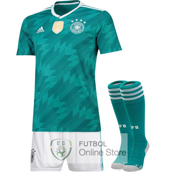 Camiseta Alemania 2018 Segunda (Pantalones+Calcetines)