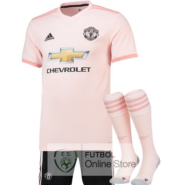 Camiseta Manchester United 18/2019 Segunda (Pantalones+Calcetines)
