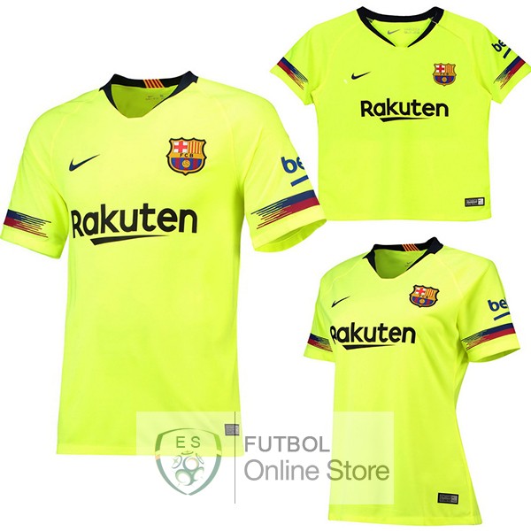 Camiseta Barcelona 18/2019 Segunda (Mujer+Ninos)