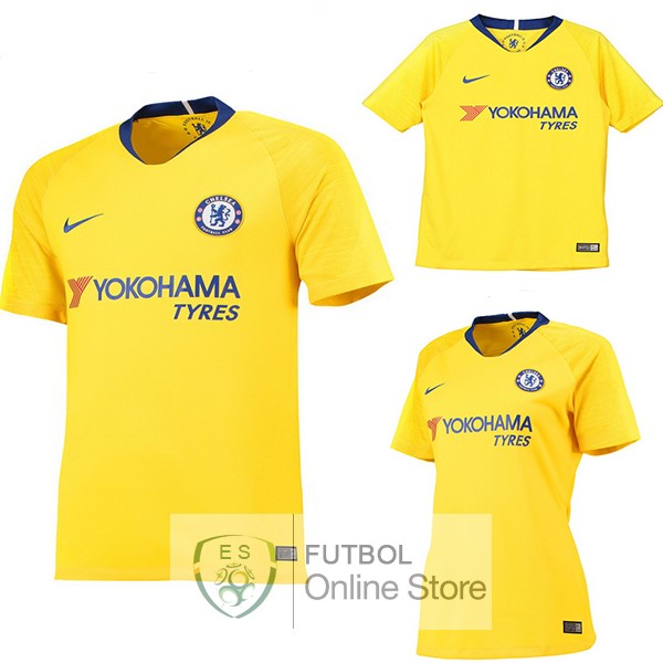 Camiseta Chelsea 18/2019 Segunda (Mujer+Ninos)