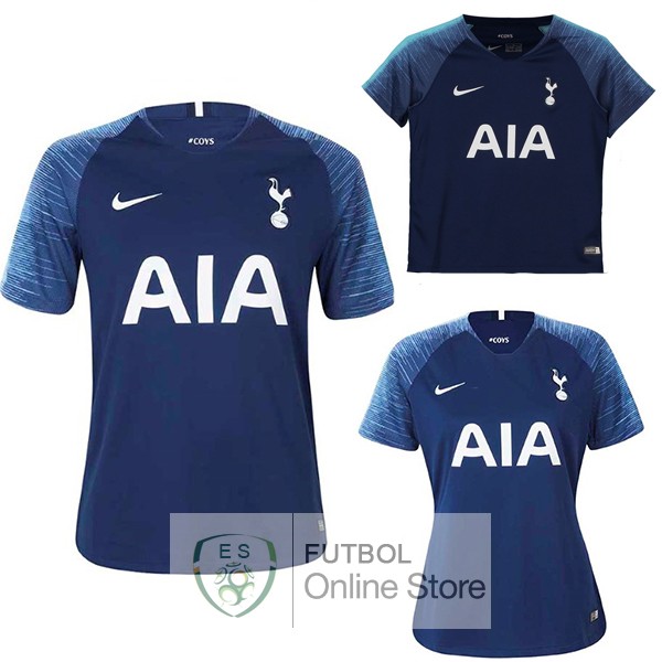Camiseta Tottenham Hotspur 18/2019 Segunda (Mujer+Ninos)