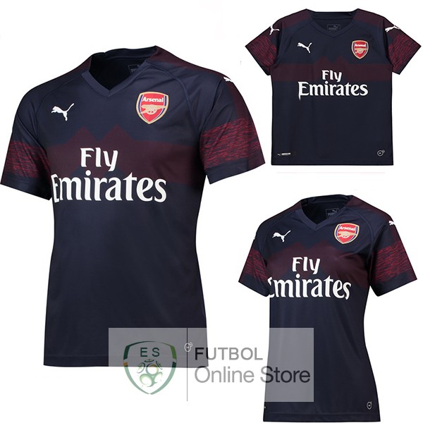 Camiseta Arsenal 18/2019 Segunda (Mujer+Ninos)
