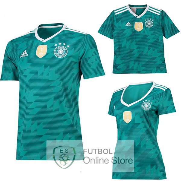 Camiseta Alemania 2018 Segunda (Mujer+Ninos)