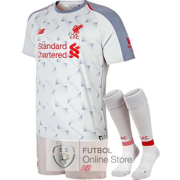 Camiseta Liverpool 18/2019 Tercera (Pantalones+Calcetines)