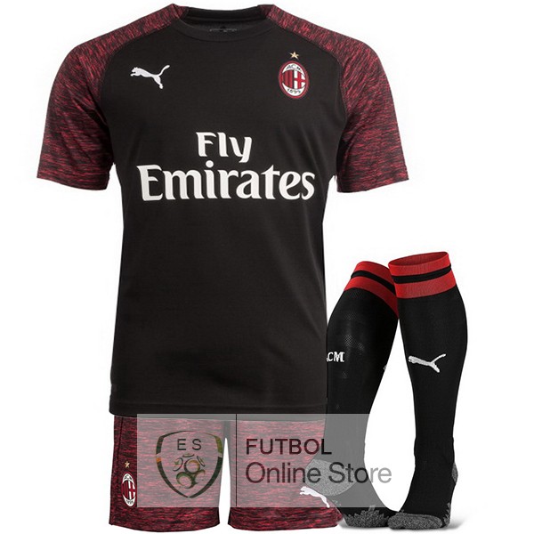 Camiseta AC Milan 18/2019 Tercera (Pantalones+Calcetines)