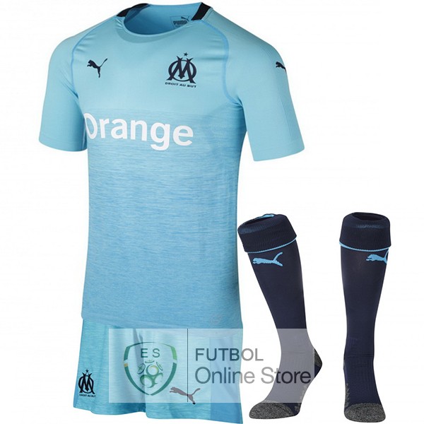 Camiseta Marseille 18/2019 Tercera (Pantalones+Calcetines)
