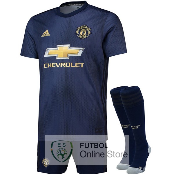 Camiseta Manchester United 18/2019 Tercera (Pantalones+Calcetines)