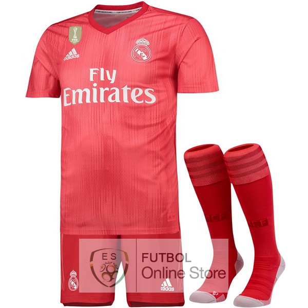 Camiseta Real Madrid 18/2019 Tercera (Pantalones+Calcetines)