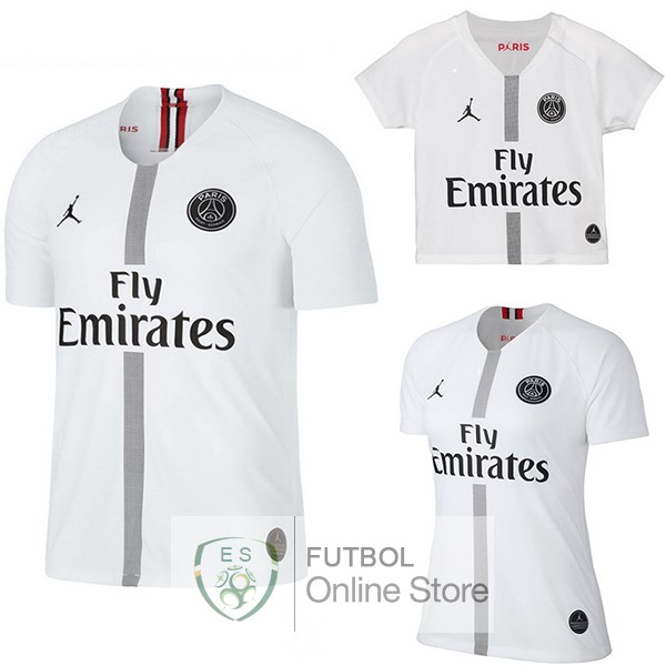 Camiseta Paris Saint Germain 18/2019 Tercera Segunda (Mujer+Ninos)