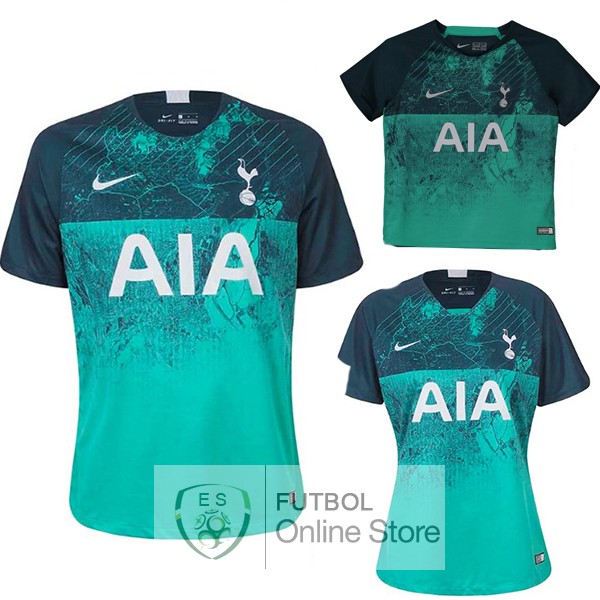 Camiseta Tottenham Hotspur 18/2019 Tercera (Mujer+Ninos)