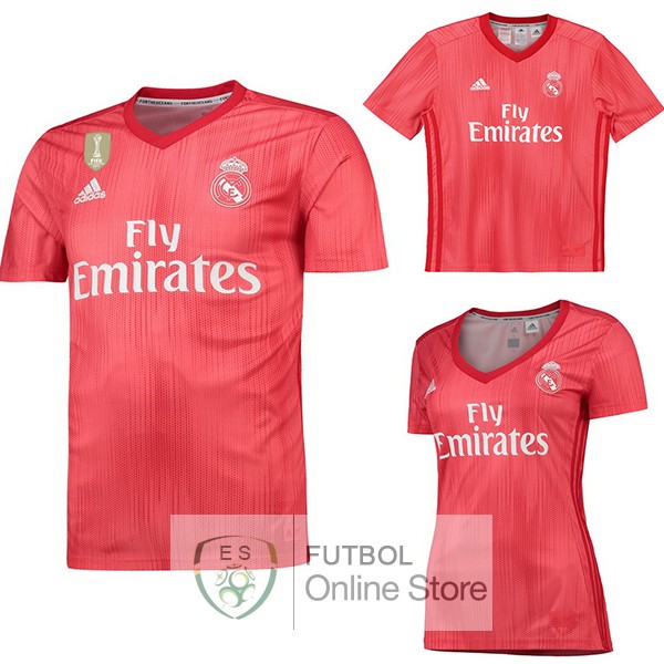 Camiseta Real Madrid 18/2019 Tercera (Mujer+Ninos)