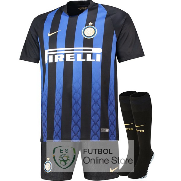 Camiseta Inter Milan 18/2019 Primera (Pantalones+Calcetines)