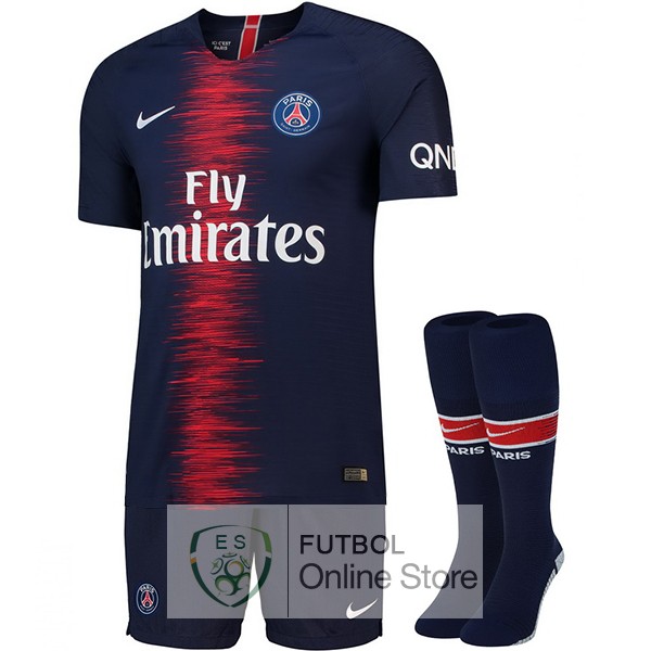 Camiseta Paris Saint Germain 18/2019 Primera (Pantalones+Calcetines)