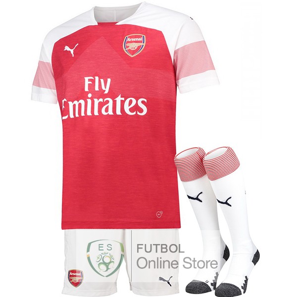 Camiseta Arsenal 18/2019 Primera (Pantalones+Calcetines)