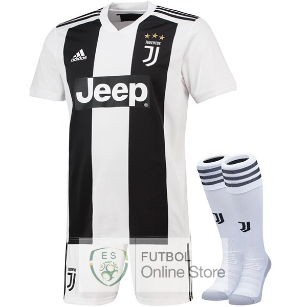 Camiseta Juventus 18/2019 Primera (Pantalones+Calcetines）