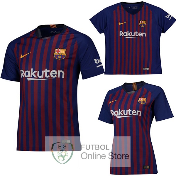 Camiseta Barcelona 18/2019 Primera (Mujer+Ninos)