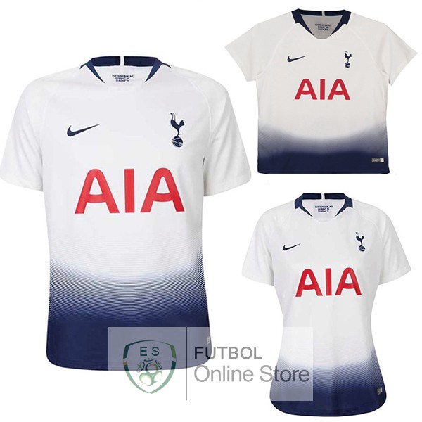 Camiseta Tottenham Hotspur 18/2019 Primera (Mujer+Ninos)