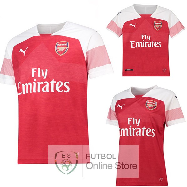 Camiseta Arsenal 18/2019 Primera (Mujer+Ninos)
